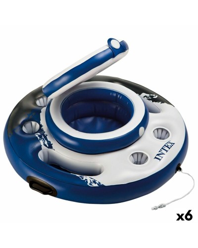 Kelluva puhallettava jäähdytin Intex Mega Chill 89 x 35 x 89 cm (6 osaa)