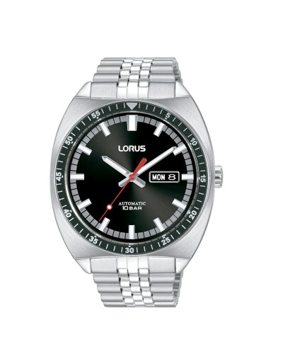 Lorus Montre Homme RL439BX9 Noir Argenté - Design Élégant
