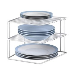 Système de Rangement de Cuisine Metaltex Silos avec 3 Étagères en Métal (25x25x19cm)
