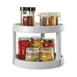 Contenedor Metallex Giro-2 Gris para Organización Multiusos
