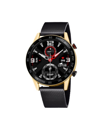 Lotus Men's Watch 50019/1 Black - Elegant Sport Chronograph
