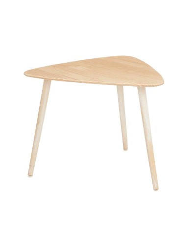 Table basse en bois bleu 60x48x64 cm, design moderne
