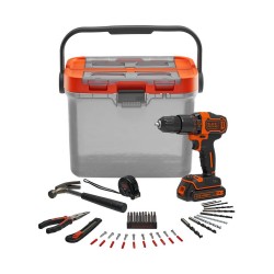 Trapano Black & Decker da 18 V con set di 32 accessori: potenza e versatilità per ogni progetto fai-da-te