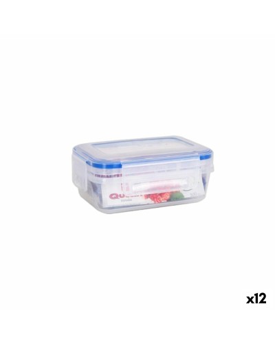 Hermetische Lunchtrommel Quttin 500 ml Rechthoekig 15 x 10 x 6 cm (12 Stuks)