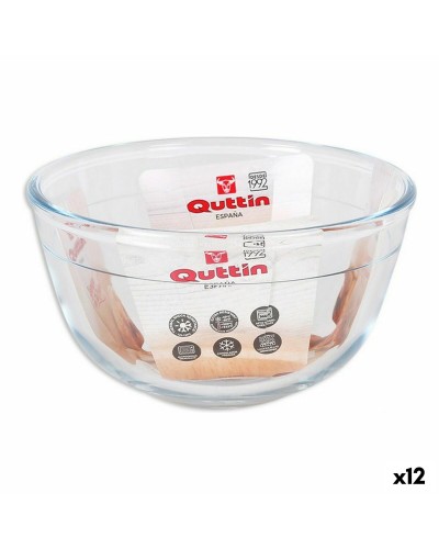 Sekoituskulho Quttin   Lasi 820 ml ø 14,6 x 8,1 cm (12 osaa)