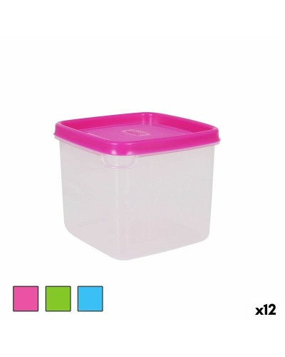 Fyrkantig matlåda med lock 750 ml Fyrkantig 12 x 12 x 10 cm (12 antal)