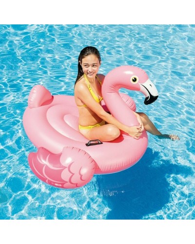 Opblaasbaar zwembadfiguur Intex Flamingo (142 X 137 x 97 cm)
