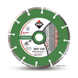 Disque à tronçonner RUBI Pro Ø 230 mm pour des coupes précises et nettes.
