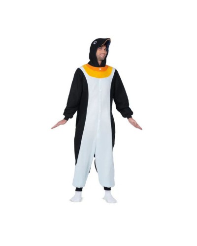 My Other Me Disfraz de Pingüino Adulto 2 Piezas - Negro - Fiesta de Disfraces
