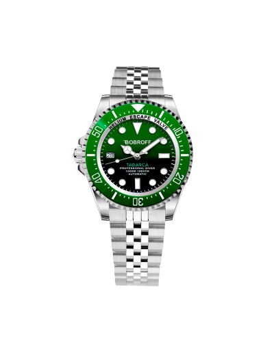 Bobroff BF0002ibv Montre Homme Acier Argent, Ø 42mm, Style Classique
