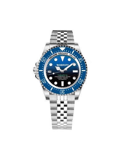 Bobroff Orologio Uomo BF0003iba Acciaio Argento Ø42mm - Stile & Precisione
