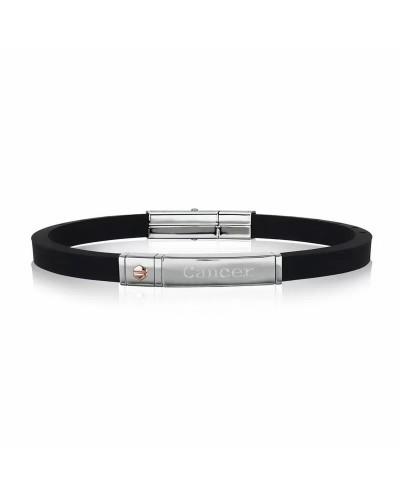 Breil Herrenarmband TJ2297 Edelstahl Schwarz 20cm - Stil und Widerstandsfähigkeit
