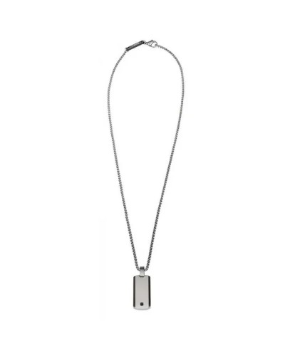 Collana Uomo Breil TJ2748: Acciaio, Maglia Bizantina 65cm - Stile e Resistenza
