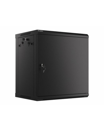 Lanberg Wall Mount Rack Cabinet 12U 600x450mm Black - Server, Networking
