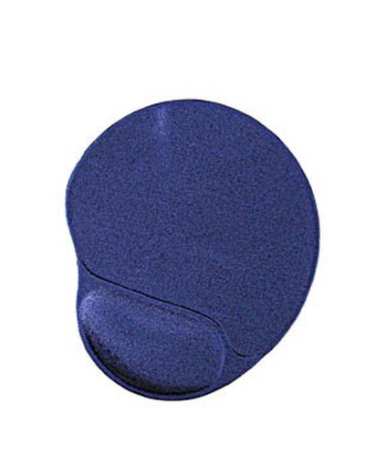 Gembird MP-GEL-B : Tapis de Souris Antidérapant Gel Bleu Ergonomique
