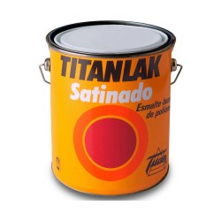 Titan Titanlak Laca Transparente Brillante 4 Litros para Madera y Metal
