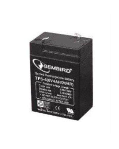 Gembird Batteria UPS 6V 4.5Ah - Batteria di Ricambio Gruppo Continuità
