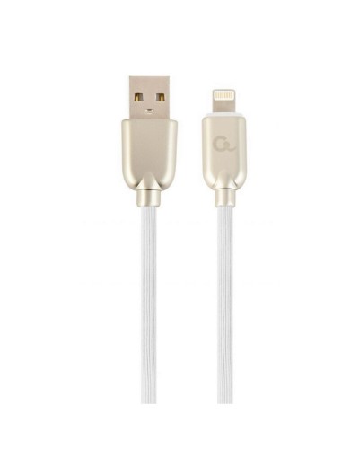 Cablexpert Lightning Kabel 2M Weiß - Schnelles Aufladen & Datenübertragung
