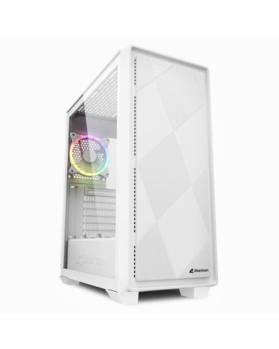 Sharkoon VS8 RGB Weiß - ATX PC Gehäuse Desktop - Gaming & Modding
