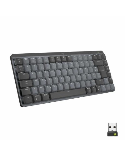 Logitech MX Keys Mini - Clavier Français AZERTY Rétroéclairé Gris Foncé
