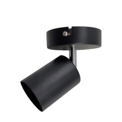 Faretto LED Nero EDM GU10 9 cm, Illuminate il tuo Spazio