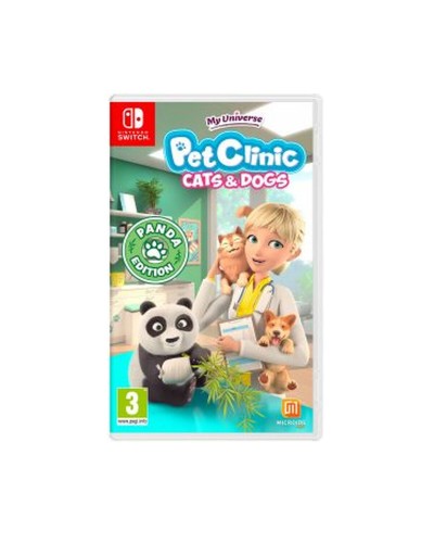 Microids My Universe: Tierklinik Katzen & Hunde - Panda Edition - Switch
