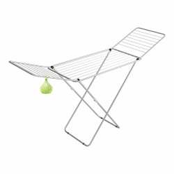 Gimi Ibiza Clothes Airer in Stainless Steel | Large Capacity 20 m | Sturdy and Durable
