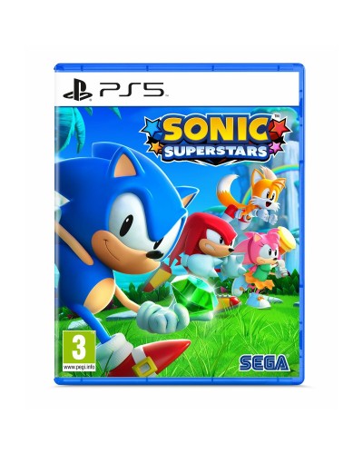 SEGA Sonic Superstars PS5 - Neues Abenteuer-Platformer-Spiel - FR-Edition
