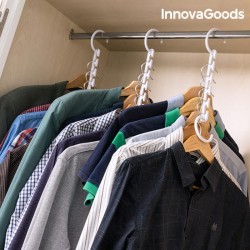 Hanger Organiser for 40 Items Plusrobe InnovaGoods 24 Pieces