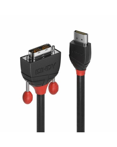LINDY Cavo HDMI a DVI 3m - Alta Qualità - Nero - Per PC & Monitor
