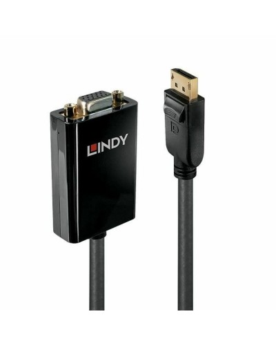 Lindy Adaptador DisplayPort a VGA - Convertidor de Vídeo para Monitor de PC
