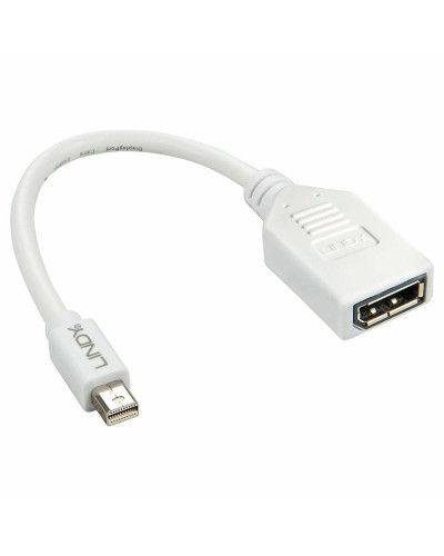 Mini DisplayPort naar DisplayPort-Adapter LINDY 41021 Wit