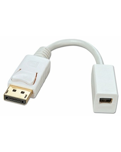 LINDY Adattatore Mini DisplayPort a DisplayPort Bianco - Convertitore Video
