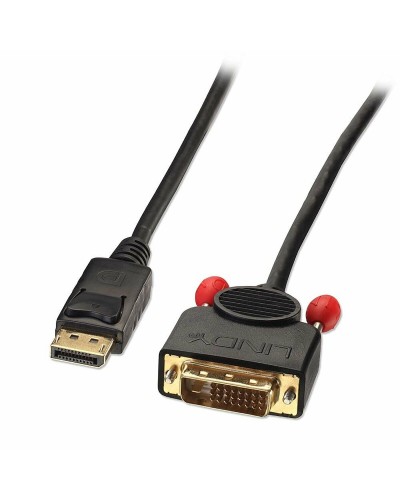 LINDY DisplayPort auf DVI Adapter 3m Schwarz - Video Konverter Kabel
