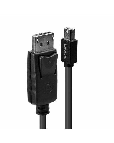 LINDY Cavo DisplayPort 2m Nero - 4K UHD - Alta Velocità
