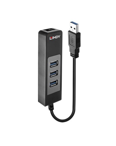 LINDY Adaptador USB a Ethernet 43176 - Conexión LAN Rápida
