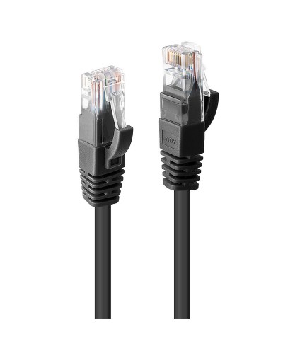 LINDY Cat.6 UTP Solid Core Network Cable Black 5m - Fast Internet Connection
