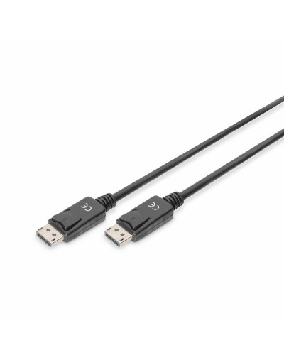 Digitus Câble DisplayPort 3m Noir - Audio/Vidéo 4K UHD - Haute Qualité
