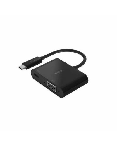 Belkin Adaptateur USB-C vers VGA Noir - Compact et Portable
