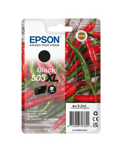 Cartuccia d'Inchiostro Epson Nero Originale per Stampanti Epson