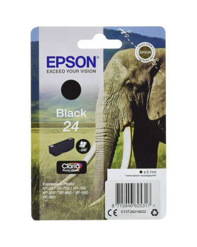Originele inkt cartridge Epson C13T24214022 Zwart