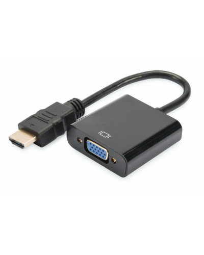 Adapter HDMI till VGA Digitus DA-70461 Svart