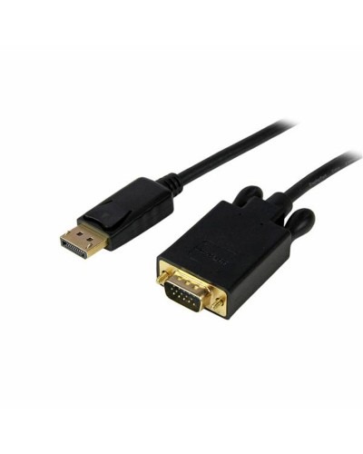 DisplayPort - VGA adapteri Startech DP2VGAMM10B 3 m Musta
