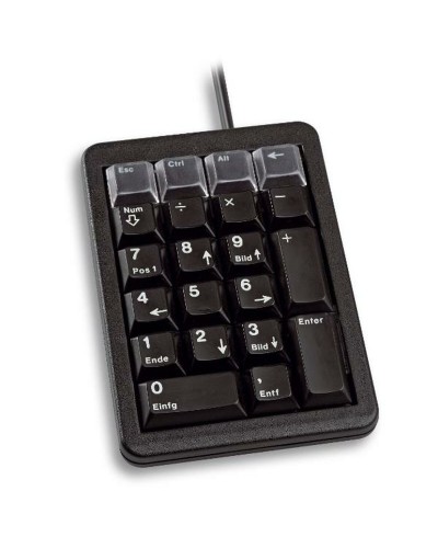 Cherry G84-4700 Slim USB Numeric Keypad - Black - Compact
