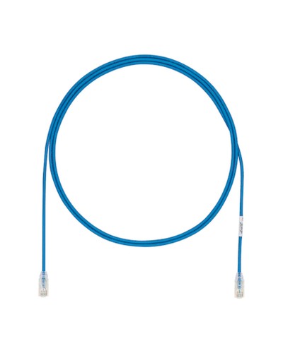 Panduit Cat6 UTP Netzwerkkabel 5m - Starr, Blau/Weiß - LAN Ethernet
