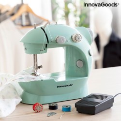 InnovaGoods Sewny : Mini Machine à Coudre Portable LED + Accessoires - Compacte
