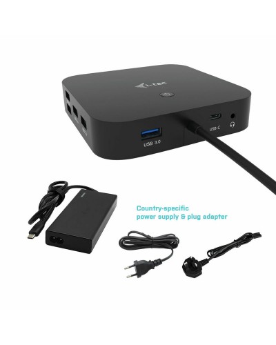 i-Tec Station d'accueil USB-C 4K HDMI, PD 65W - Noir
