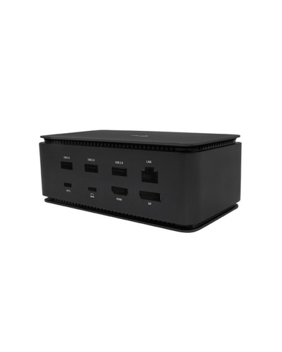 i-Tec Docking Station USB4 Dual Dock 100W Schwarz - Monitor, PC-Aufladung
