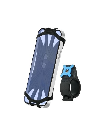 Mobilis - Soporte de Bicicleta para Cámara de Acción - Silicona Negra - Ajustable y Resistente
