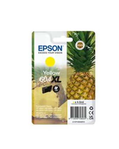 Cartouche d'encre originale Epson 604XL Jaune pour une impression exceptionnelle

